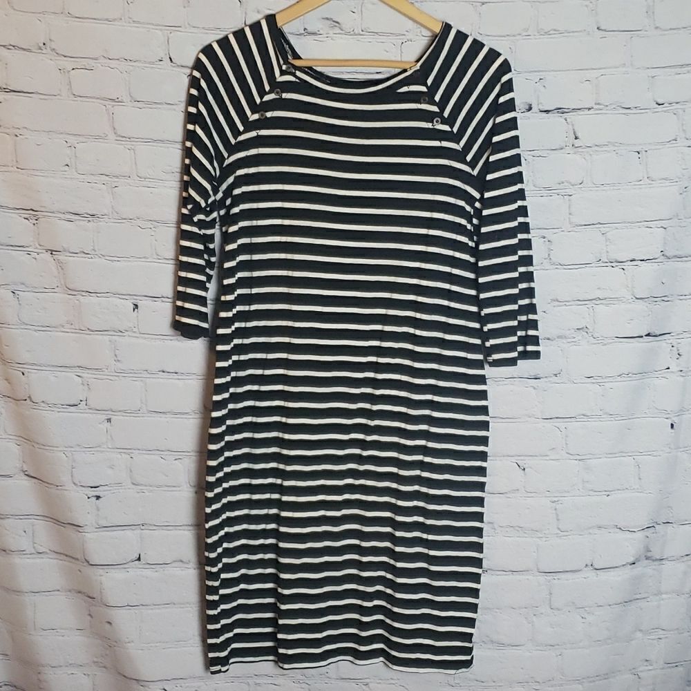 Motherhood Maternity Black and White Dress